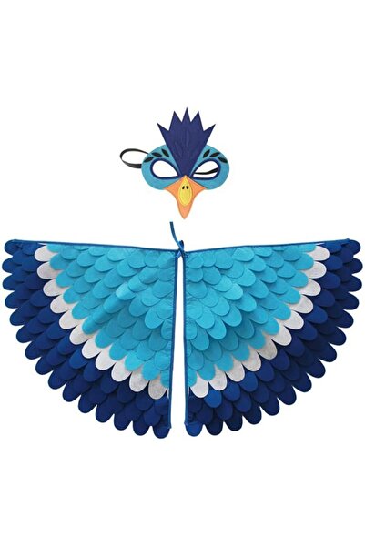 Generic Bird Costume Wings for Kids with Mask, Kids Butterfly Wings, Cape and...