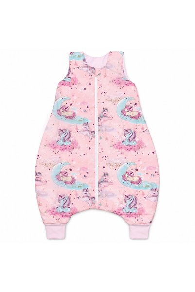 Kidizi Sac de dormit copii cu picioare copii Pink Moon Unicorn 18-36 luni , 1...