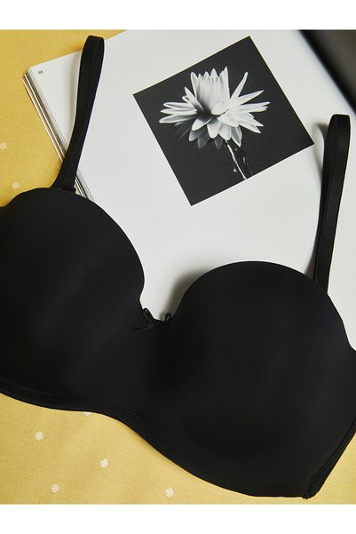 LC Waikiki Lcw Dream Black Microfiber Women's Bra with Nevavm Difference