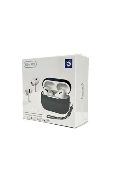 OEM Ασύρματα ακουστικά Bluetooth με θήκη φόρτισης Pro 5 Max Eion Sile σε λευκ...