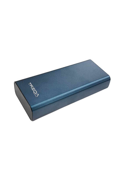 OEM Power Bank 20000mAh με 2 θύρες USB-A και θύρα USB-C Treqa TR-967 σε πράσι...