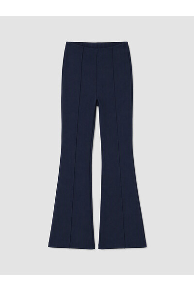 LC Waikiki Nevavm Lcw Petite Navy Blue Plain Narrow & Slim Women's Sweatpants...