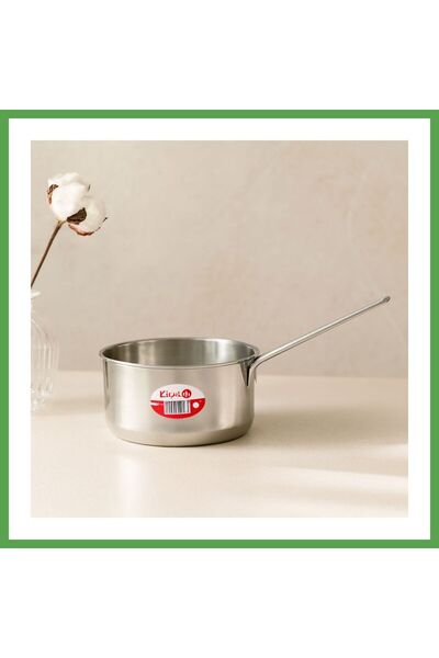 Generic Brand 14 cm Steel Sauce Pan (with Wire Handle) Mgc