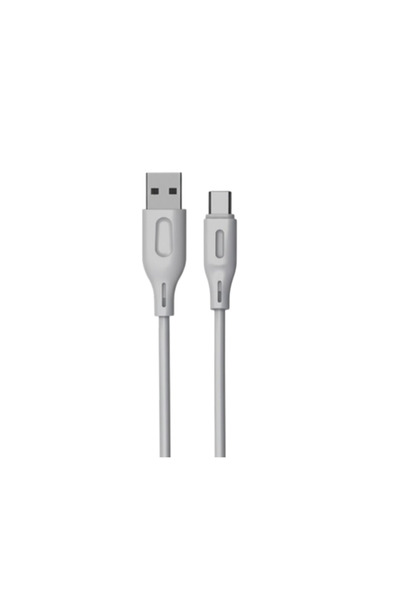 Andowl Καλώδιο USB Type-C 1m 5A Q-SJ49B σε λευκό χρώμα
