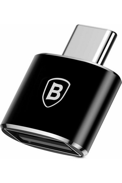 Baseus Αντάπτορας mini USB σε USB-C OTG μαύρο CATOTG-01