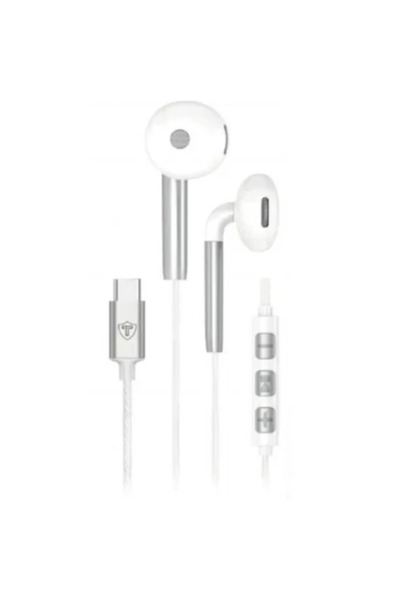 OEM Ενσύρματα ακουστικά Technovo TN-A057 In-ear Handsfree με βύσμα Type-c σε ...