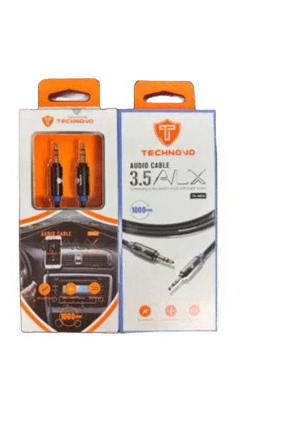 OEM Καλώδιο ήχου Technovo TN-M016 σε μαύρο χρώμα