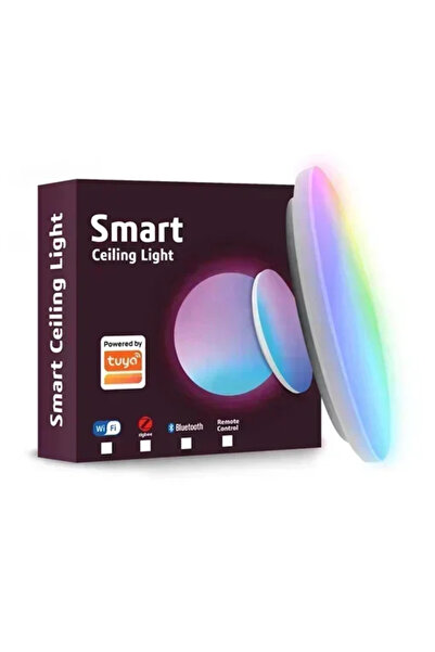 OEM Μοντέρνο Φωτιστικό Οροφής LED RGB Smart Ceiling Light με WiFi XD-TUYA-022