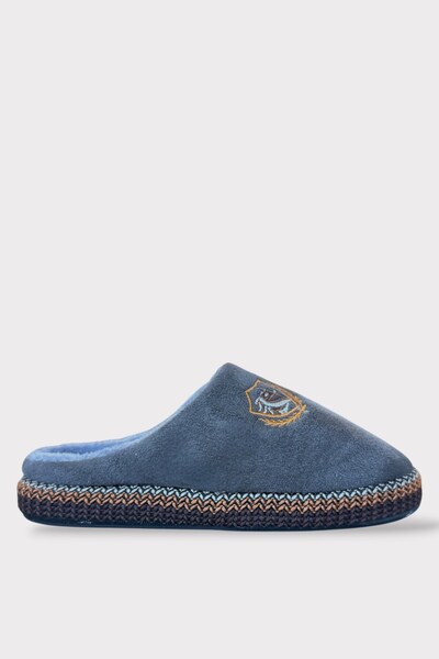 Liger Men's Plush Warm Inner Lining Winter Comfortable Home Slippers Fume