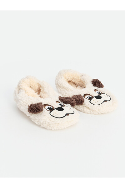 LC Waikiki Lcw Steps Beige Boys' Booties Socks with Nevavm Difference