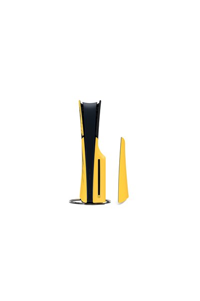 Sony PlayStation 5 Slim Wolverine Sarı Limited Edition Kapak Seti