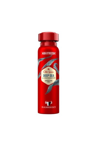 Old Spice مزيل عرق ديب سي خالٍ من الألومنيوم يوفر حماية لمدة 24 ساعة
