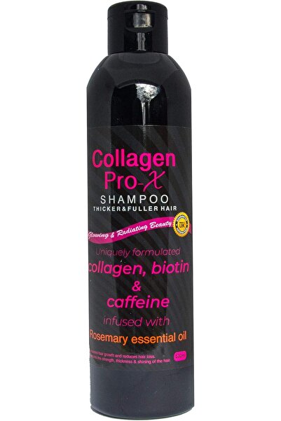 Collagen Pro-X Shampoo Thicker & Fuller Hair 250ml-Collagen, Biotin, Caffeine...