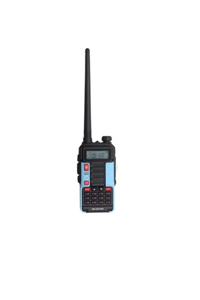 BAOFENG Ασύρματος φορητός πομποδέκτης VHF - UHF 10W BF-UV10R μαύρο/γαλάζιο