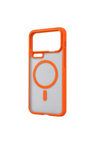 TheGencoo غطاء Xiaomi Mi 17 Pro Max Loji Magsafe - برتقالي