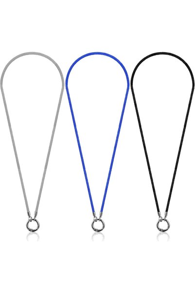 Generic 3 Pcs Eyeglass Holder Necklace Ring, Glasses Holder Strap Chain Loop,...