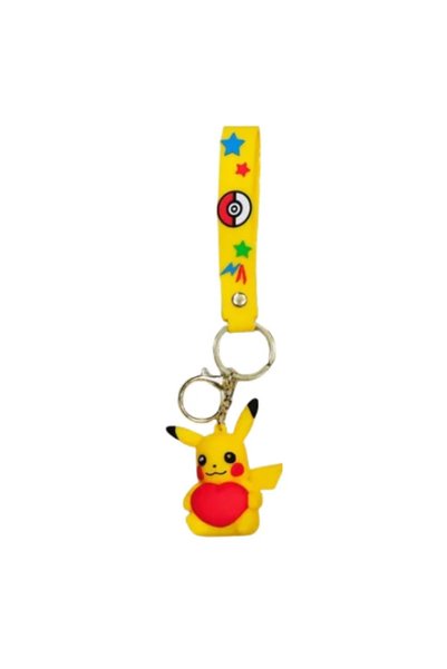 OEM Μπρελόκ σιλικόνης 20 εκ. Pikachu 84826-3