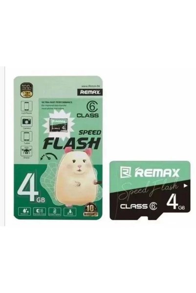 Remax Κάρτα μνήμης microSDHC 4GB Class 10 High Speed Flash Card