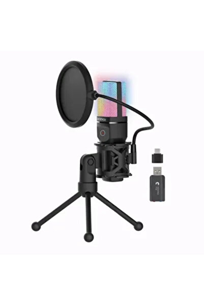 Andowl Ασύρματο 2.4G μικρόφωνο gaming με ακύρωση θορύβου RGB MIC60