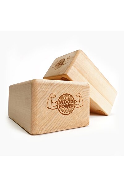 WoodPower Set blocuri balans gimnastica si Handstand, model Flat, WoodPower® ...