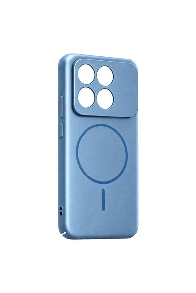 Generic Brand غطاء Xiaomi Poco X6 Pro Mika Pc Magsafe - أزرق فاتح