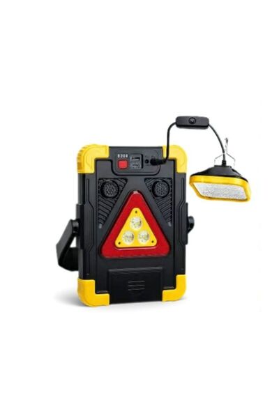 OEM Ηλιακό φωτιστικό LED COBA CB-7139 με σειρήνα και Type-C
