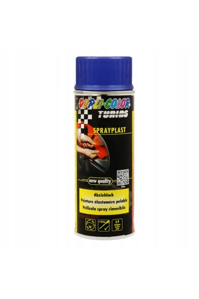 Motip spray cu folie de cauciuc Sprayplast albastru 400 ml