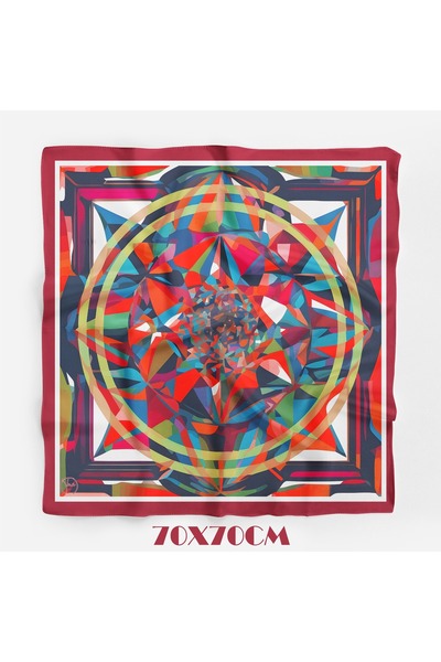 618 CONCEPT 70X70 Prism Rapsodi Scarf