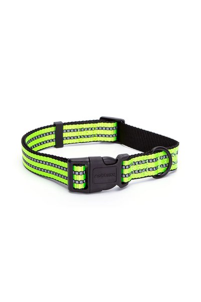 OEM Ανακλαστικό περιλαίμιο για σκύλους W2.0*L30-50 εκ. Medium σε πράσινο χρώμα