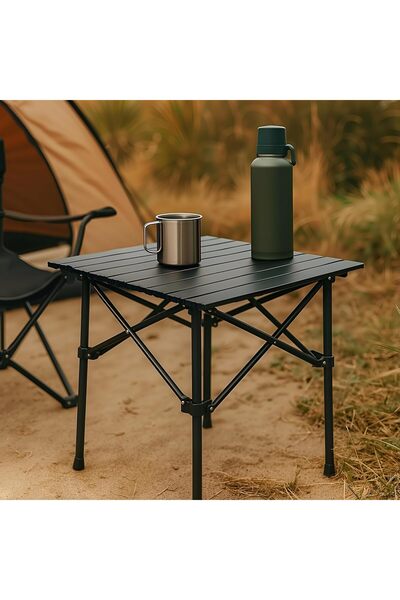 Generic Camping Table – Lightweight Folding Aluminum Outdoor Camping Table wi...