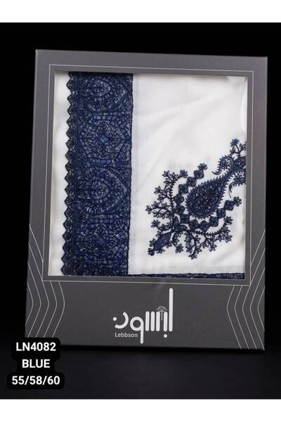 Lepson شال شتوي مطرز من ماركة لبسون خامة ممتازة