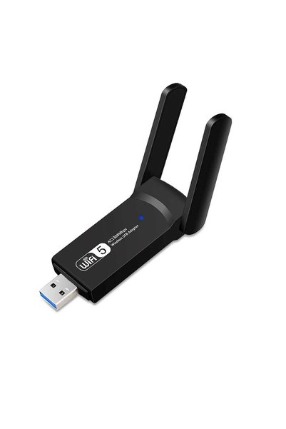 OEM USB WiFi Adapter - ασύρματος αντάπτορας διπλής μπάντας 1300Mbps με κεραία...