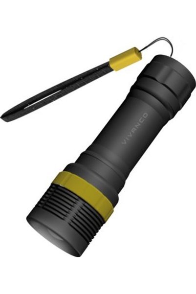 Vivanco Φακός 80 Λούμεν 30μ Συμπαγής Μαύρος - (FSHLIGHT80LM)