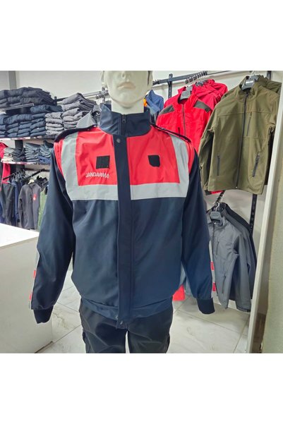 Kolları Çıkarılabilir Jandarma Asayiş Softshell Mont