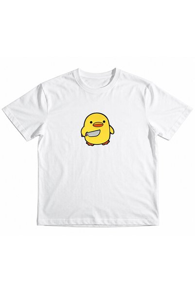 Compostela Girls' and Boys' Hazardous Chicken Printed 100% Cotton Organic T-S...