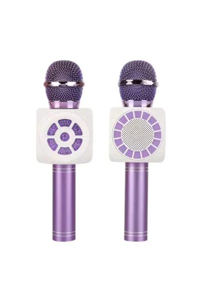 OEM Ασύρματο μικρόφωνο Karaoke σε μωβ χρώμα MC870