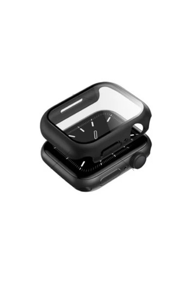 OEM Θήκη και προστασία οθόνης Iwatch S10 42mm σε μαύρο χρώμα
