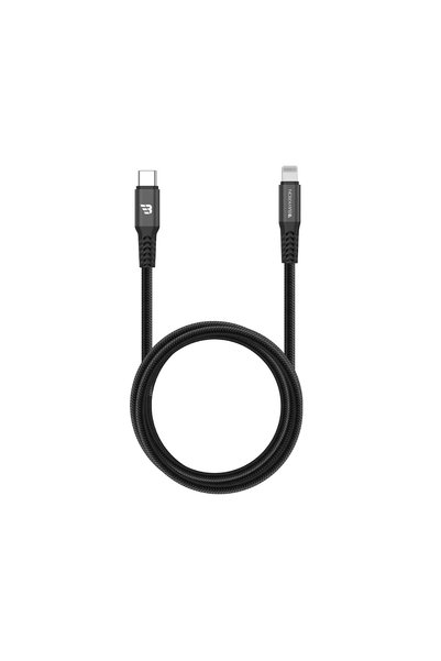 OEM Καλώδιο Type-C male σε Lightning male μαύρο 2m BA-C2L-BLK2.0 Baykron