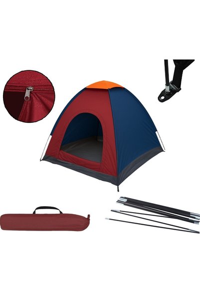 zola 2-person camping tent, insect net, waterproof, cover, 80 x 180 x 135 cm,...