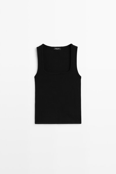 Massimo Dutti Kare yaka üst