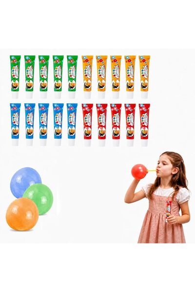 TERRIFI Magic Plastic Bubble Balloons for Kids, Carded Retro Blow Space Ballo...