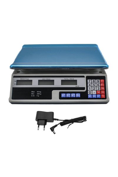 OEM Ηλεκτρονική ζυγαριά ACS 40kg 2 όψεων ACS6208