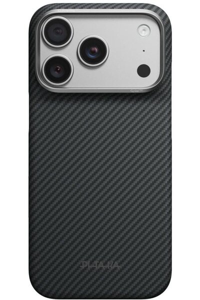 PITAKA Θήκη Edge Case για iPhone 18 Pro / 17 Pro μαύρο-γκρι - (KI1801P)