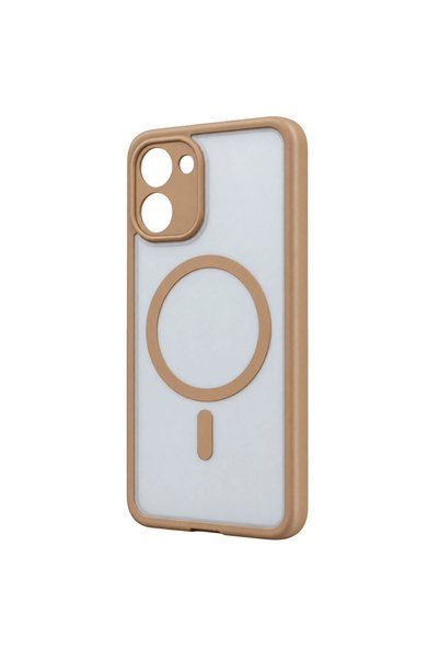 ArkhenX Xiaomi Poco X8 Pro Loji Magsafe Cover - Desert Titanium