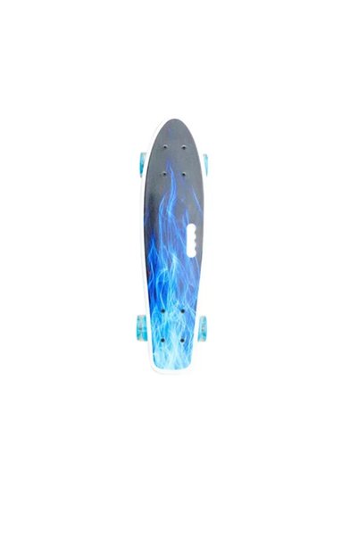 OEM Παιδικό Skateboard με φωτιζόμενους τροχούς σε μπλε χρώμα