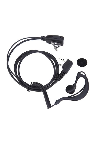 BAOFENG Μικροακουστικό πέτου για πομποδέκτες 2pin - 450 Handsfree Spiral
