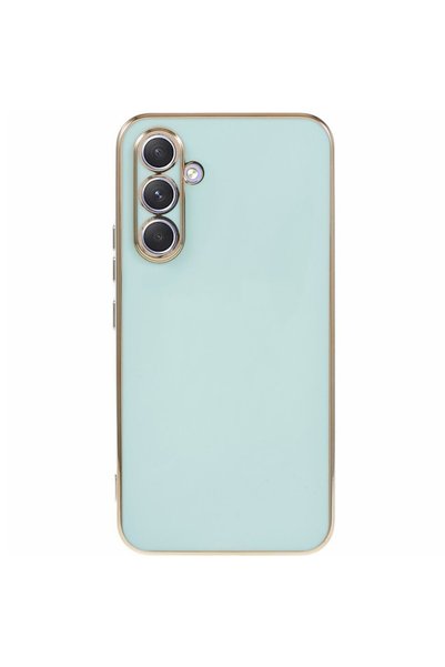 XGSM Husă pentru Samsung Galaxy A15, Glamour CamShield, mentă + sticlă 9H