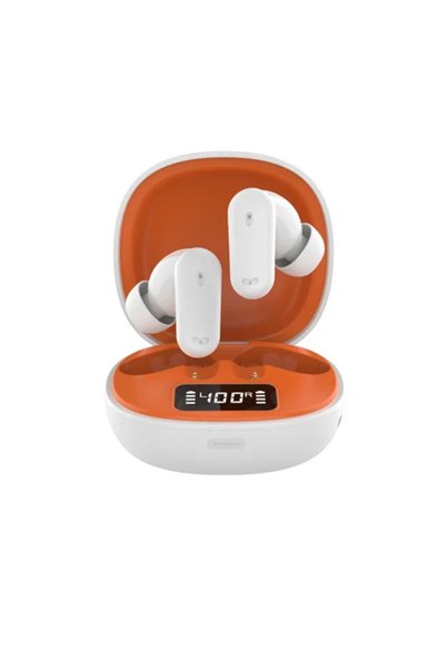 OEM Ασύρματα ακουστικά Bluetooth με θήκη φόρτισης DM-TW19 σε λευκό χρώμα