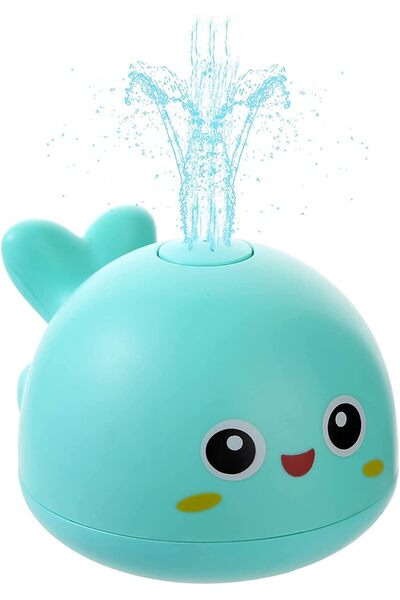 Generic Baby Bath Toys, Automatic Induction Water Sprinkler & Light Up Whale ...