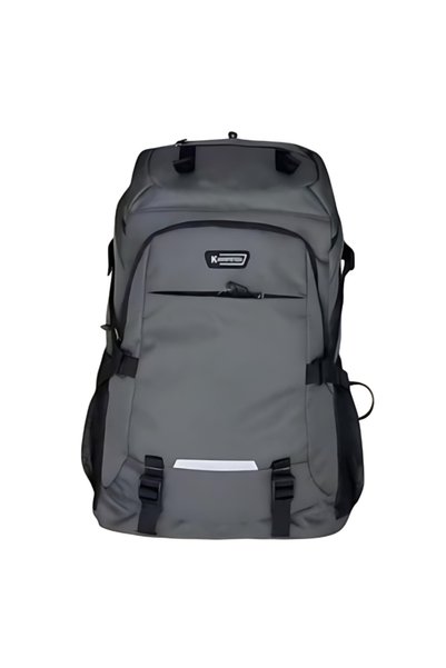 OEM Σακίδιο πλάτης με θήκες 58x39x20 εκ. γκρι 5892